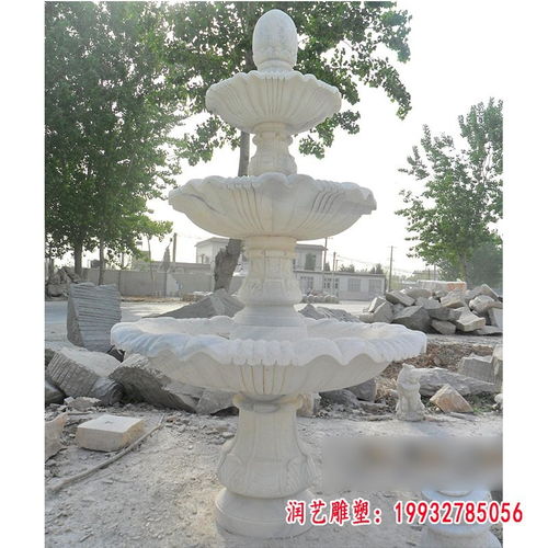 石雕噴泉魚 無錫噴泉石頭雕塑加工廠與仿古建筑的完美結合